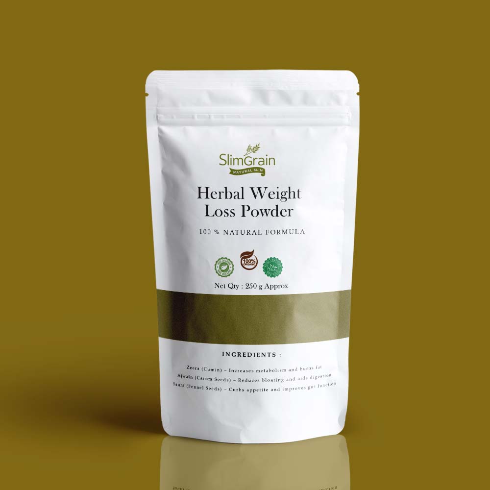 Herbal Weight Loss Powder | 100% Natural Fat Burner